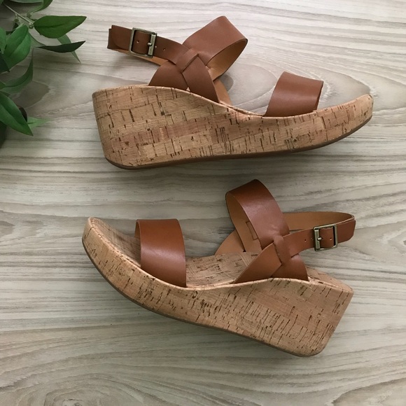 korks wedge sandal